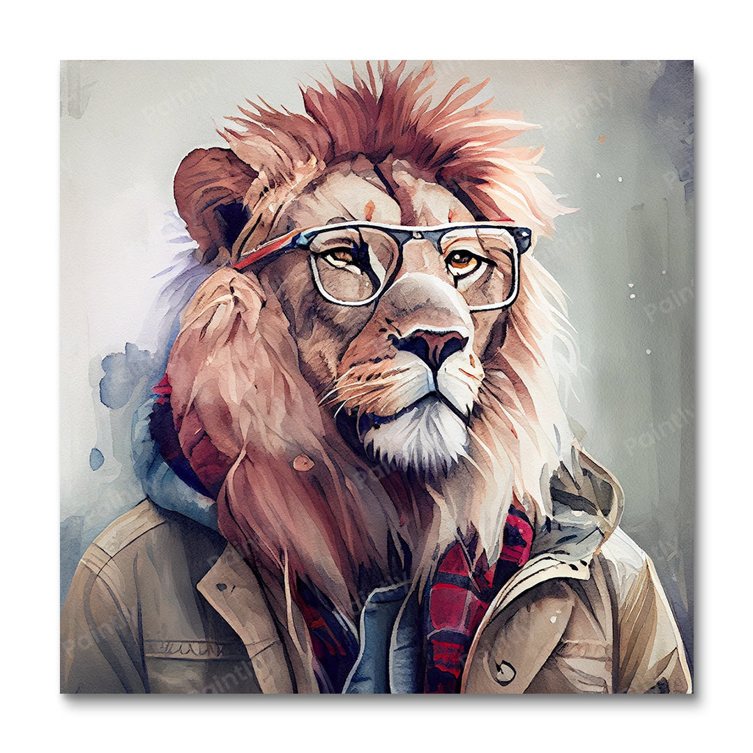 Hipster Lion I