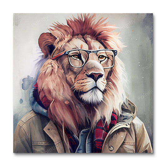 Hipster Lion I