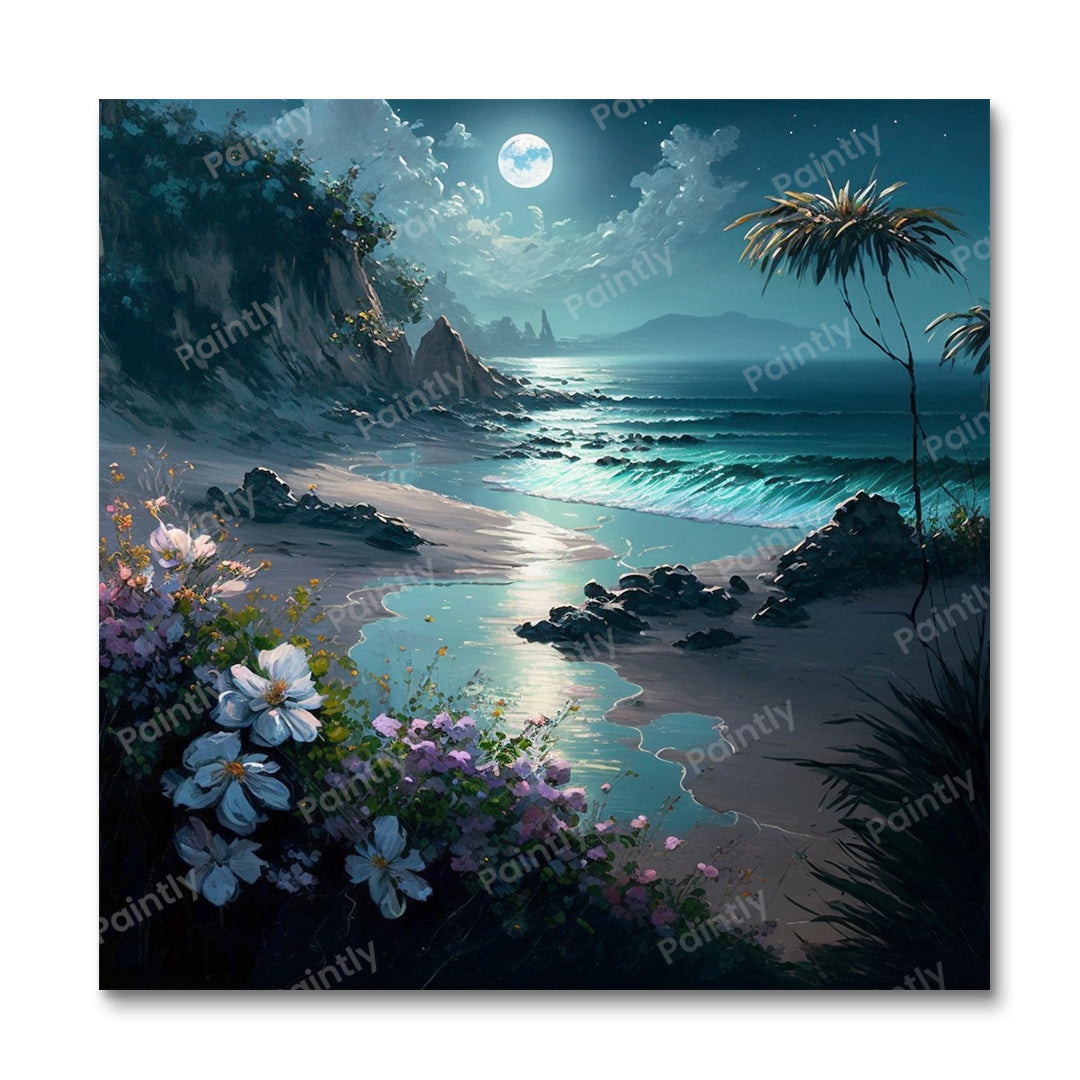 Moonlit Tropical Bliss II