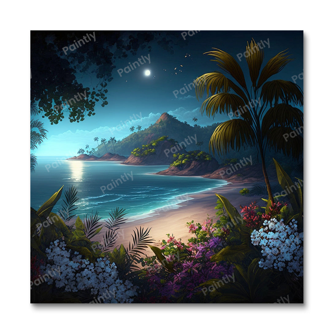 Moonlit Tropical Bliss IV