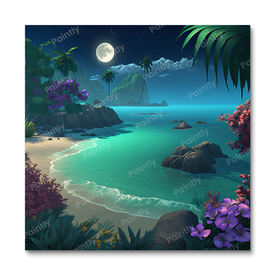 Moonlit Tropical Bliss III