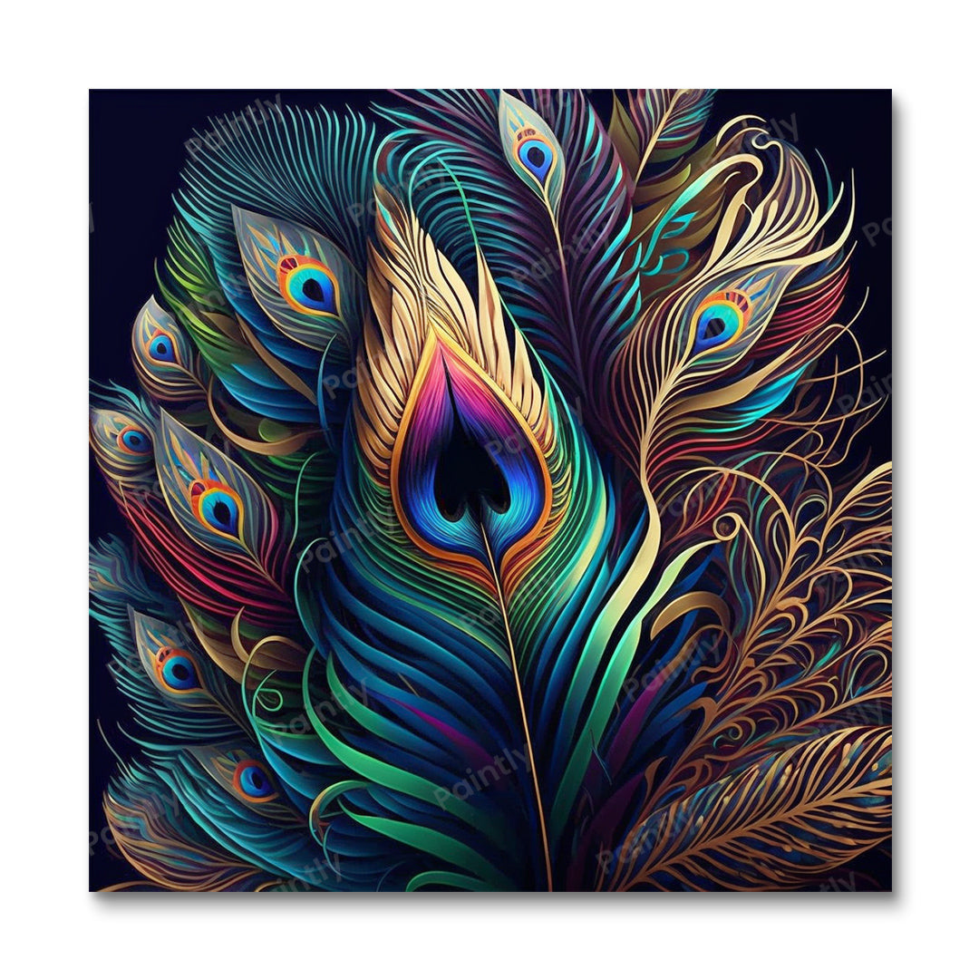 Peacock Feathers III