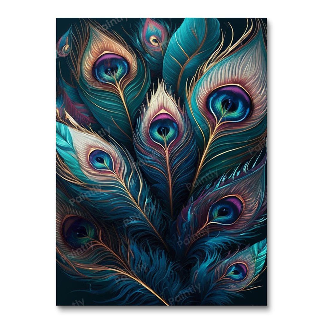 Peacock Feathers VI