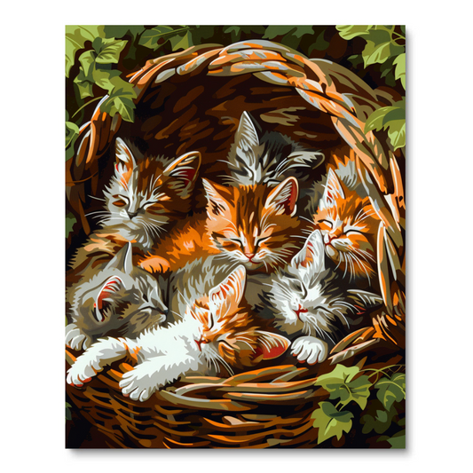 Kitten Purr-fect Basket