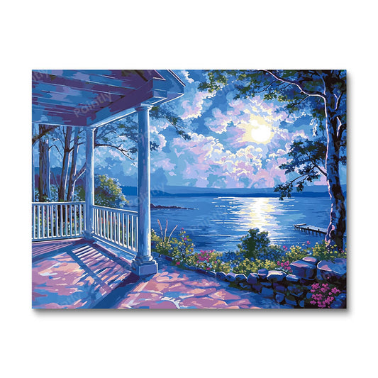 Lakeside Moonlight