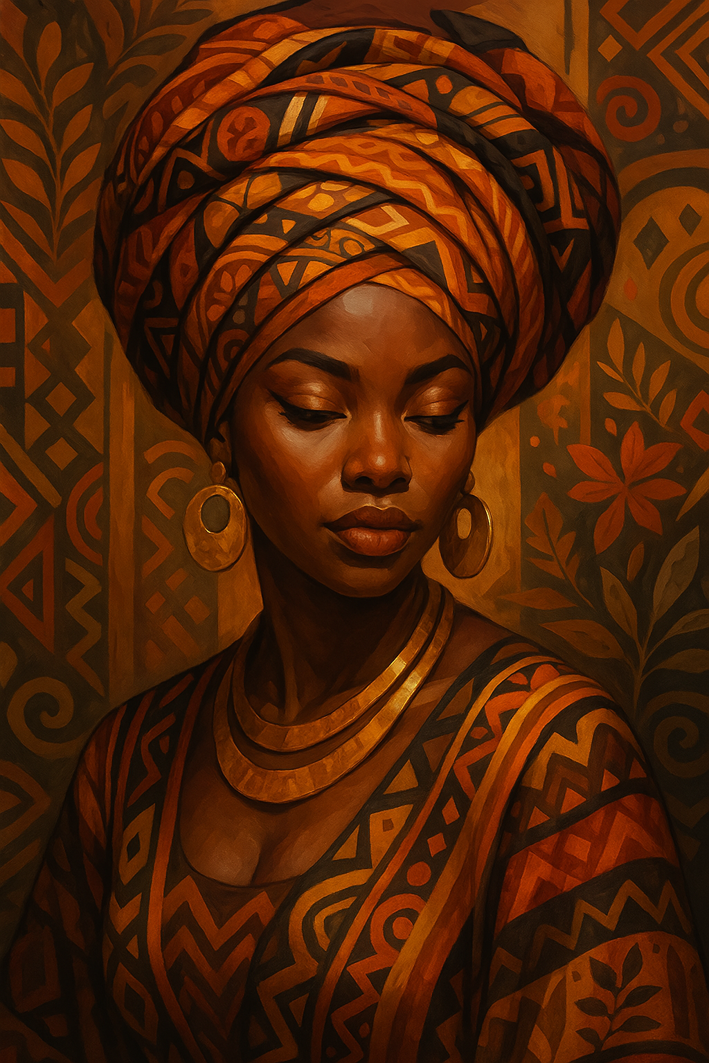 Golden African Grace
