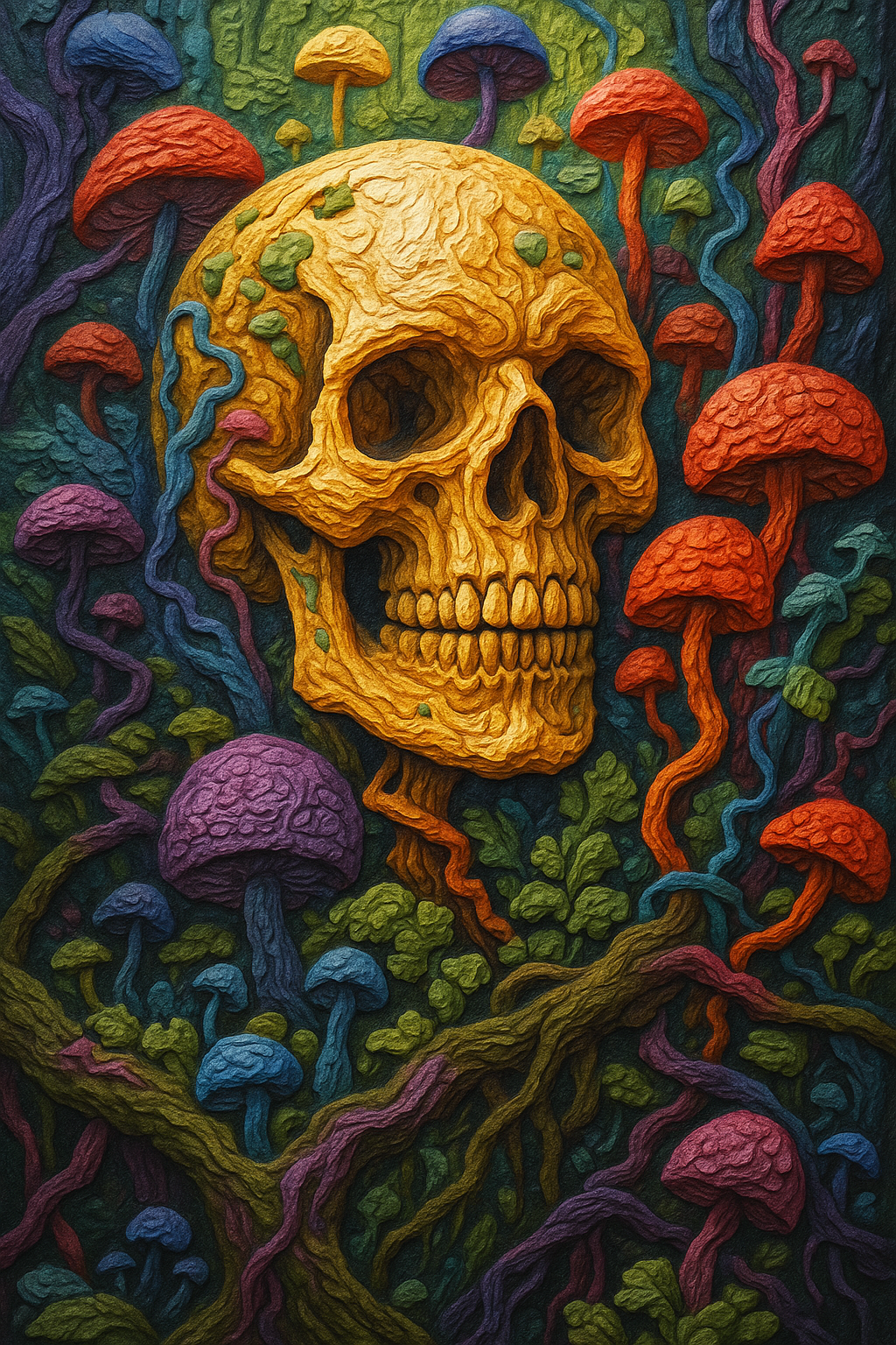 Fungal Skull