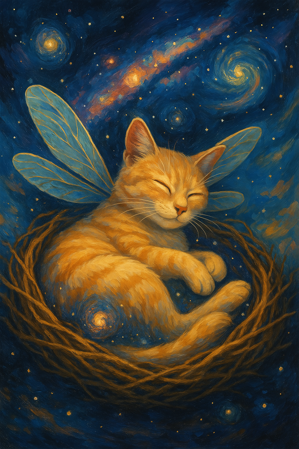 Galaxy Dream Cat