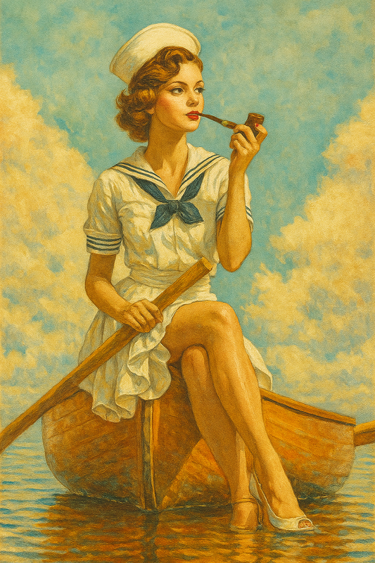 Sailor Girl on a Boat
