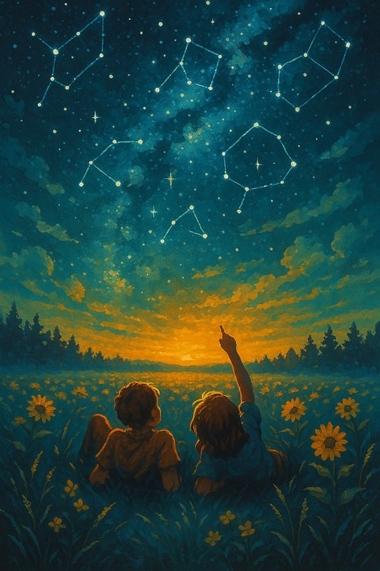 Children under constellations