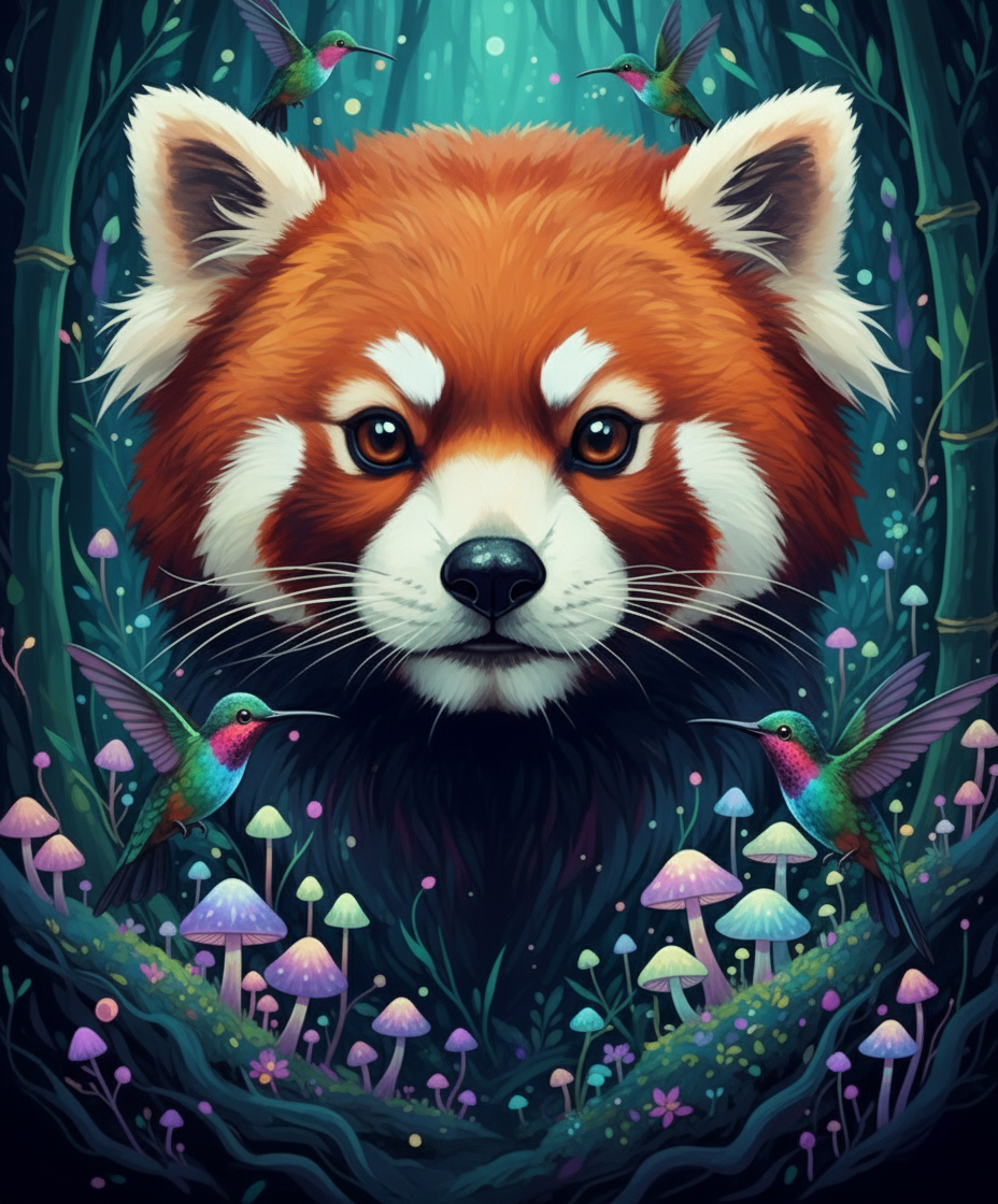 Forest Panda, Magic Mushrooms