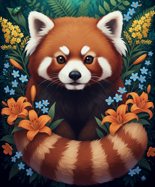 Fluffy Panda, Summer Bloom