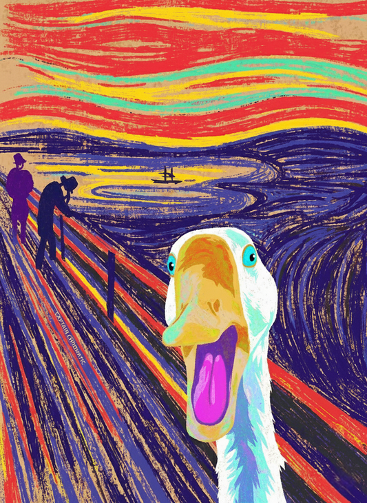 Goose Parody of The Scream