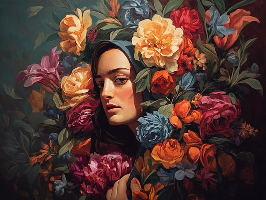 Floral Muse In Bloom
