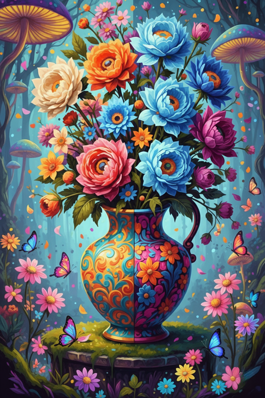 Vibrant Bouquet in Magic Woods