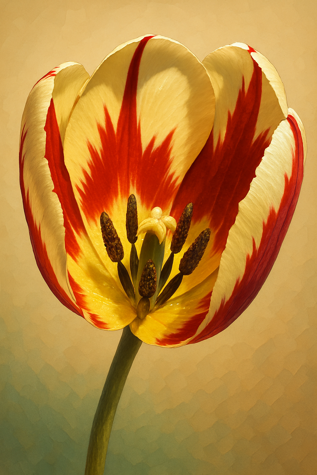 Flame-Edged Tulip