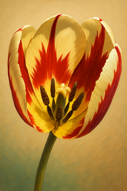 Flame-Edged Tulip