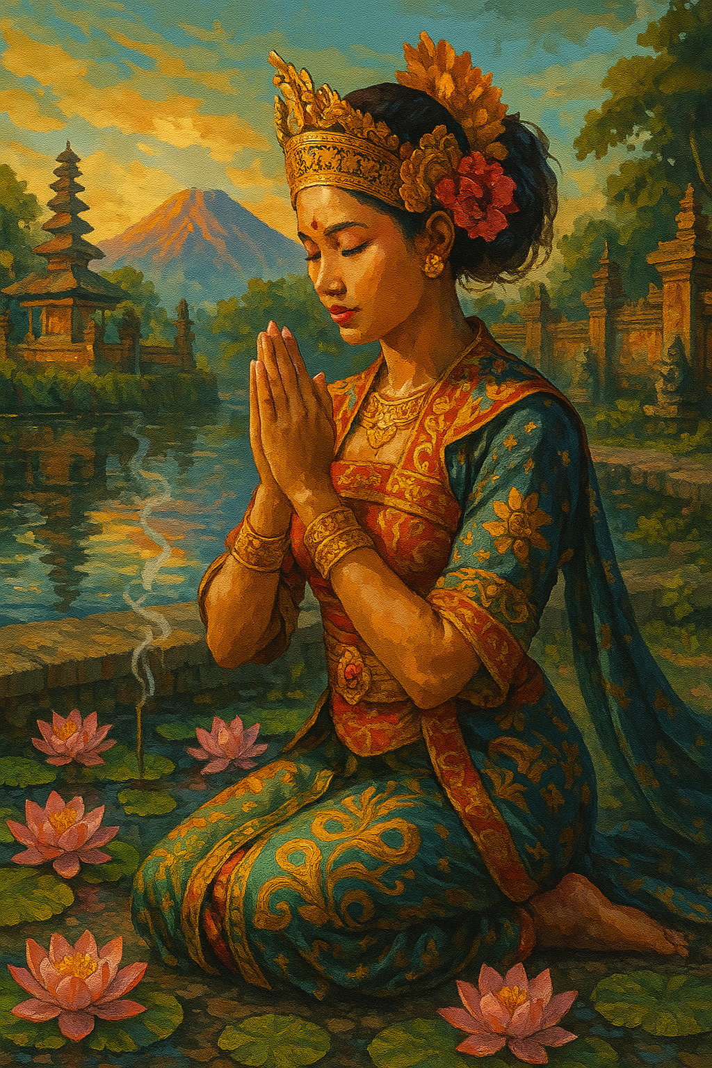 Balinese Temple Whisperer