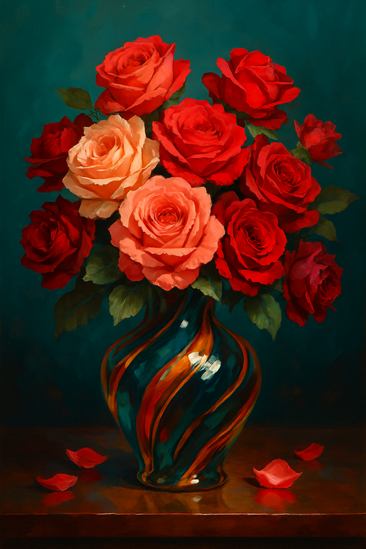 Vase of Eternal Roses