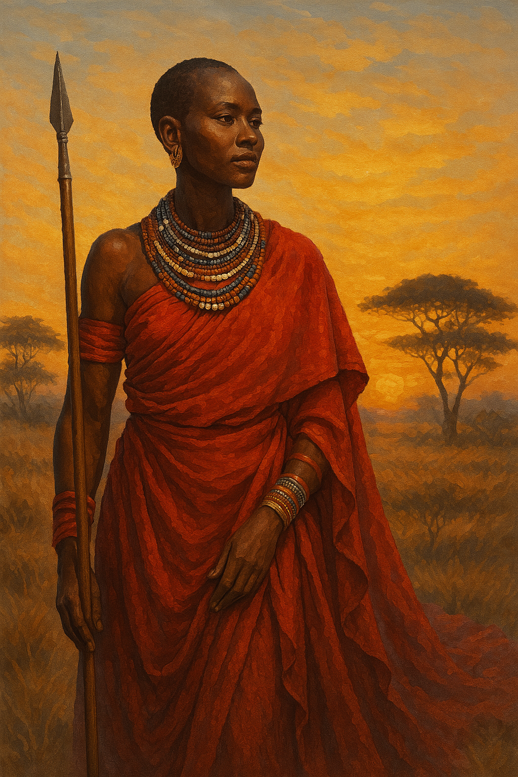 Maasai Huntress