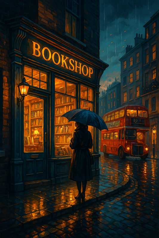 London Bookstore Glow