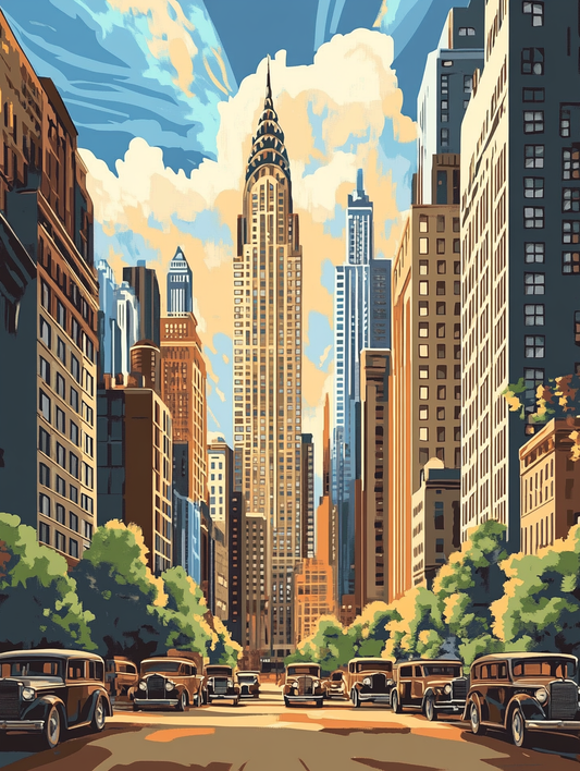 New York Retro Street View