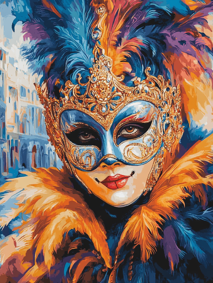 Venetian Masked Beauty l