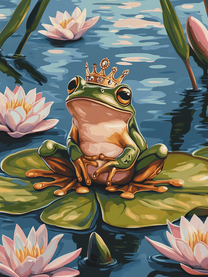 Frog Prince, Lily Pad Throne
