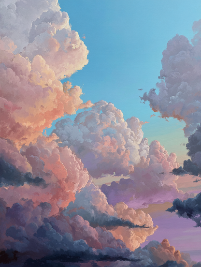 Pastel Cloud Horizon