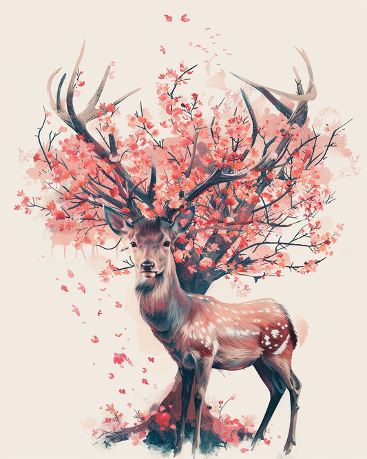 Sakura Deer