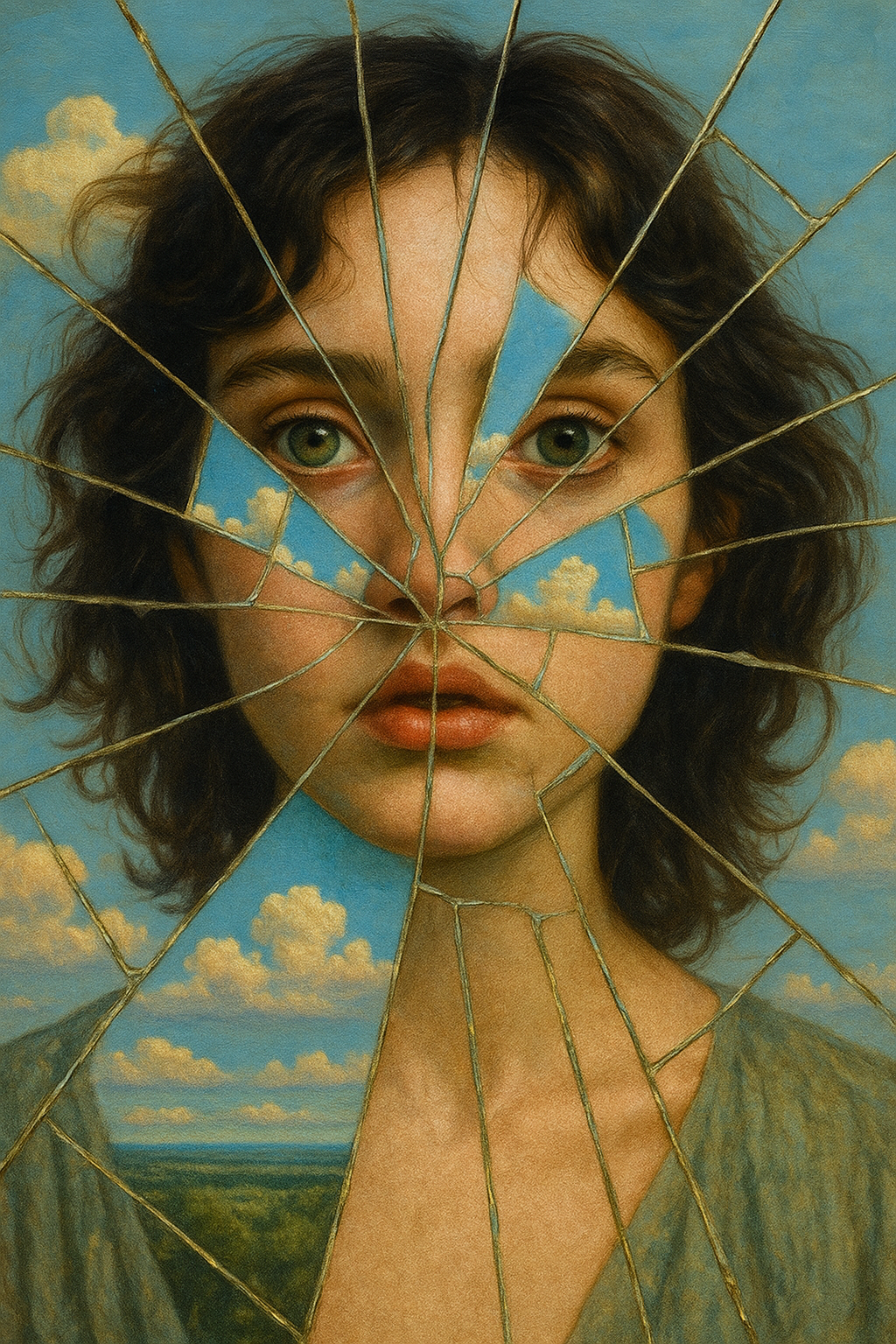 Shattered Sky Reflection