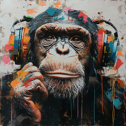 Street Art Primate