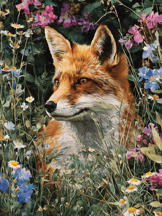 Summer Meadow Fox