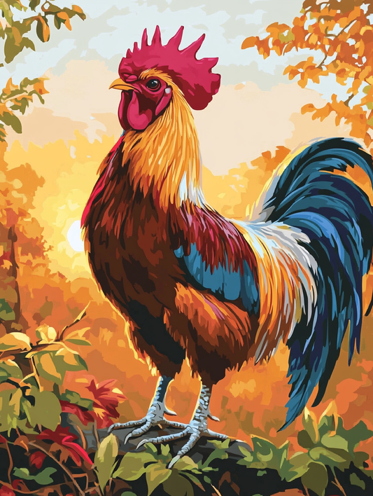 Sunrise Rooster Call