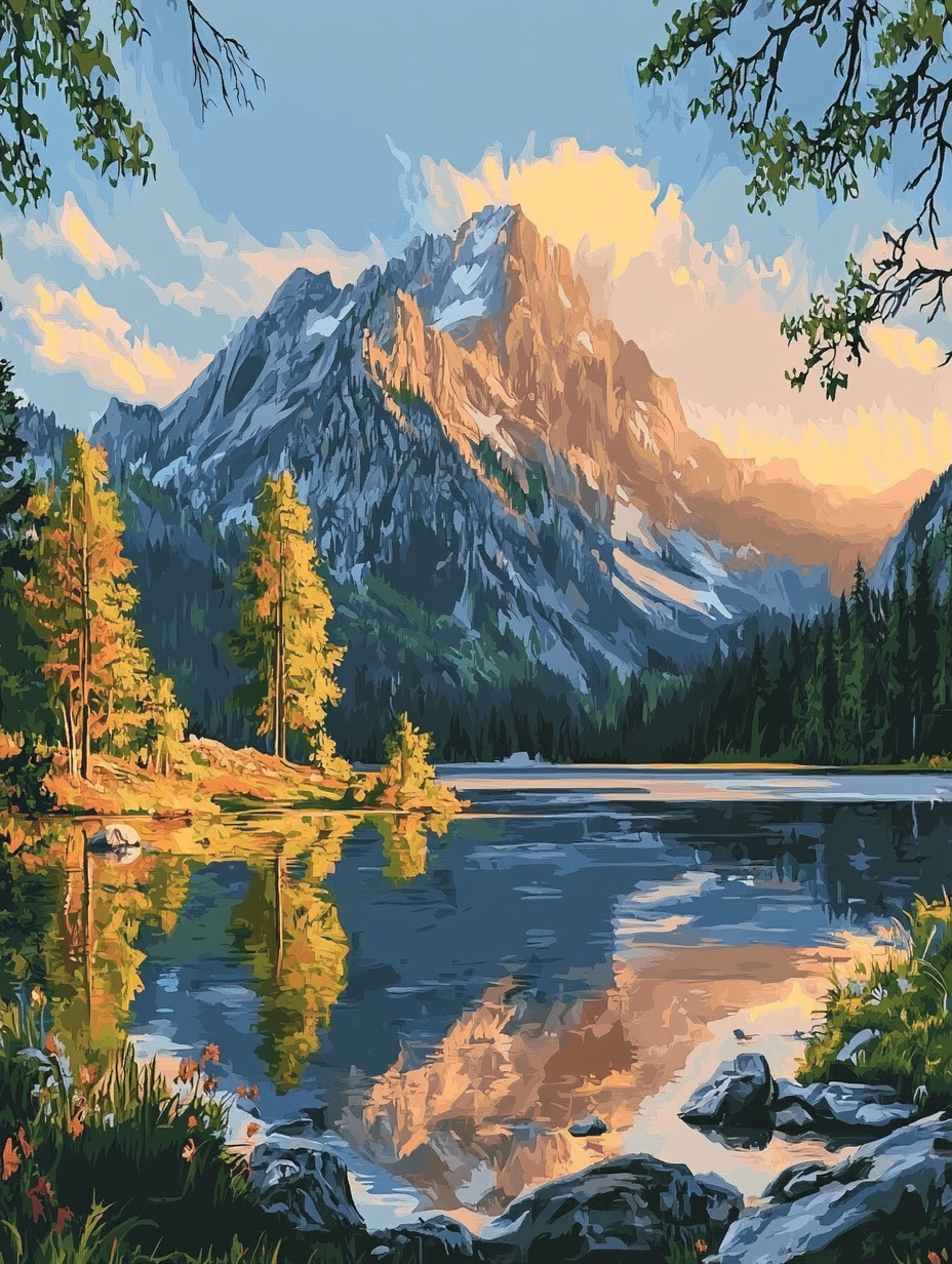 Sunrise on the Lake