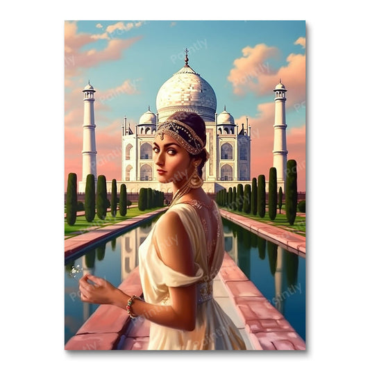Taj Mahal's Embrace