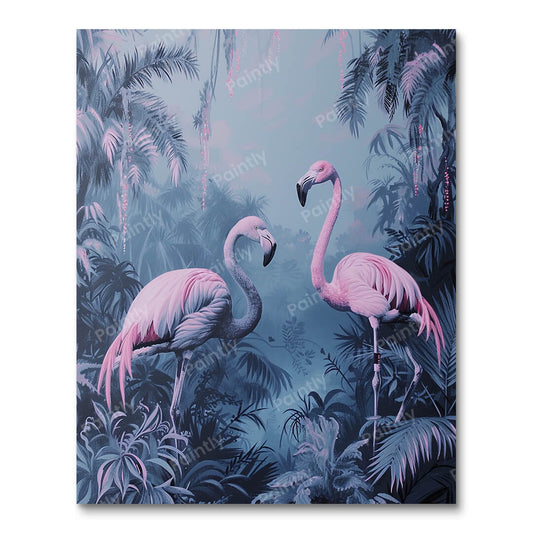 Tropical Flamingo Harmony