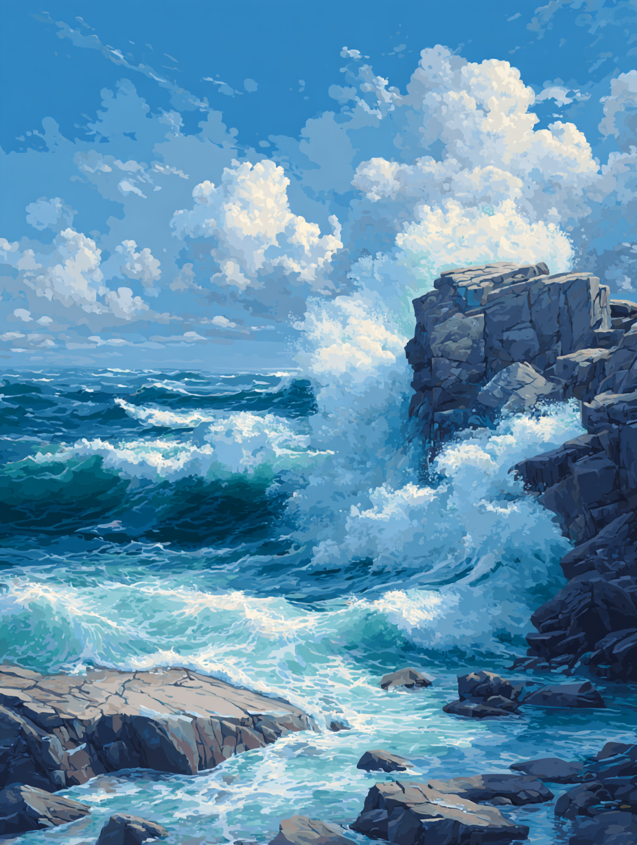 Turbulent Waves