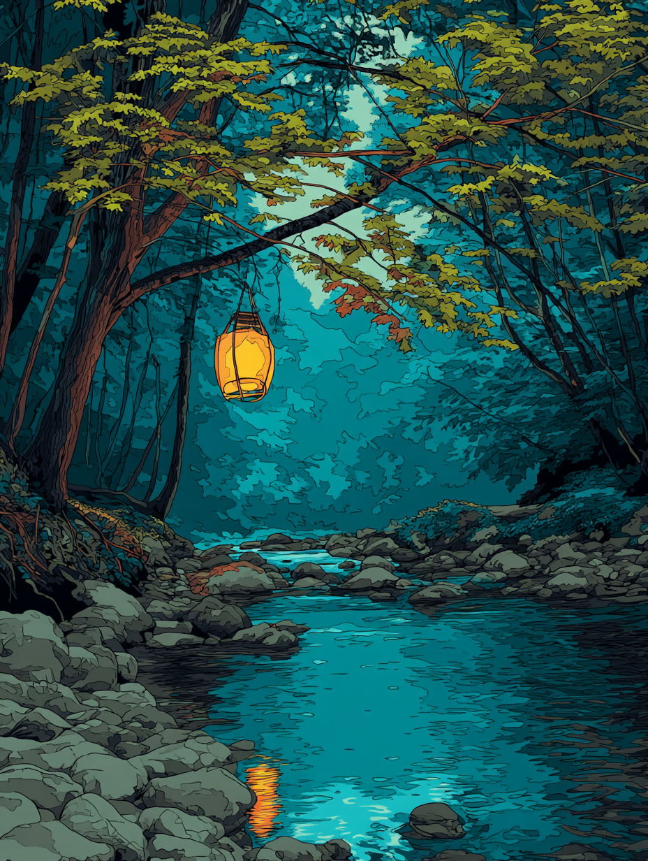 Twilight Woods Serenity