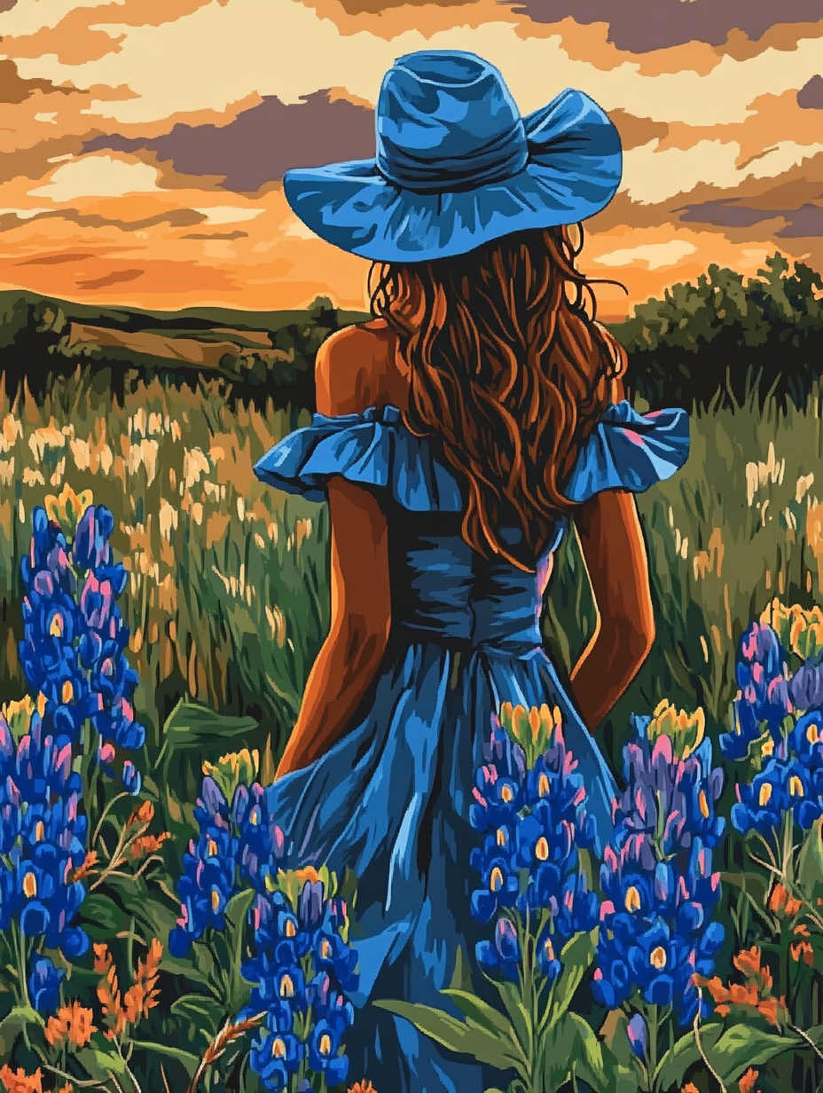 Tulip Field Windmill