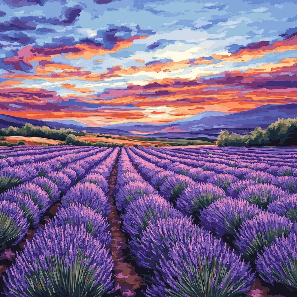 Vibrant Floral Landscape