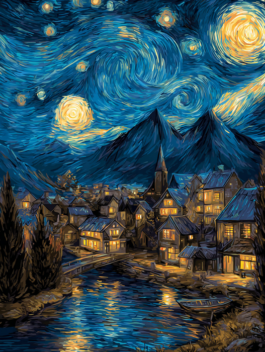 Village Under the Stars