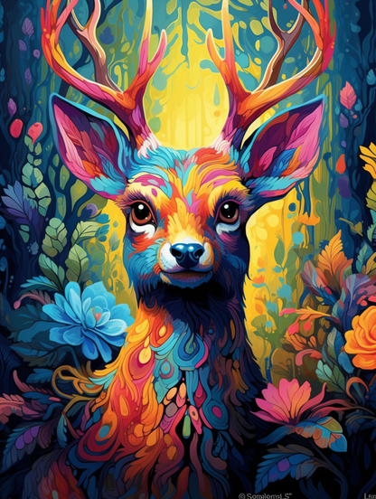 Vivid Forest Fawn