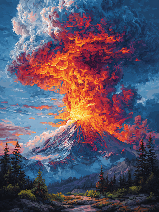 Volcano Eruption