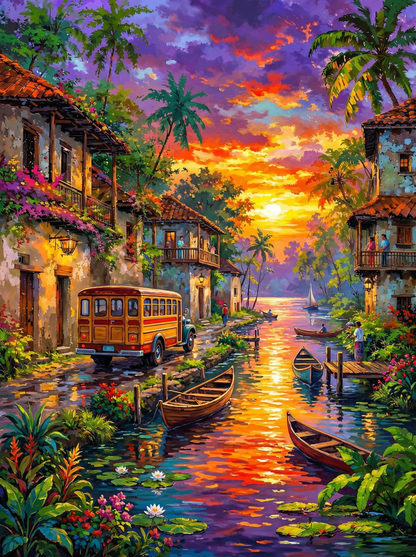 Sunset Canal Village