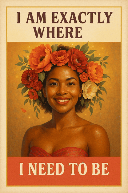 I Am Exactly Where I Need To Be
