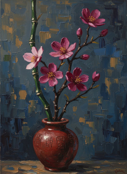 Cherry Blossom Vase