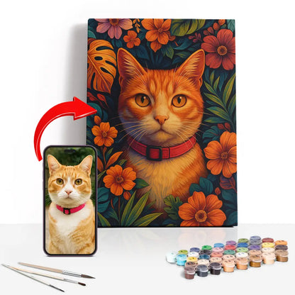 Pet Custom Paint by Numbers (Style II)