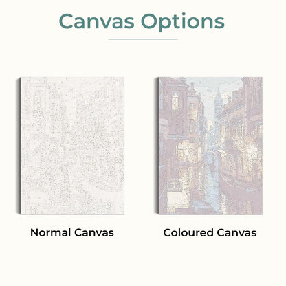 Tropical Sunset, Palm Frame