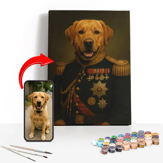 Pet Custom Paint by Numbers (Style IV)